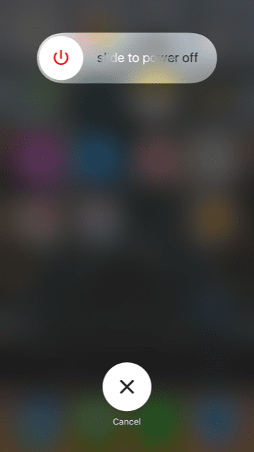 Shut Down iPhone
