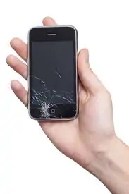 Damaged iPhone