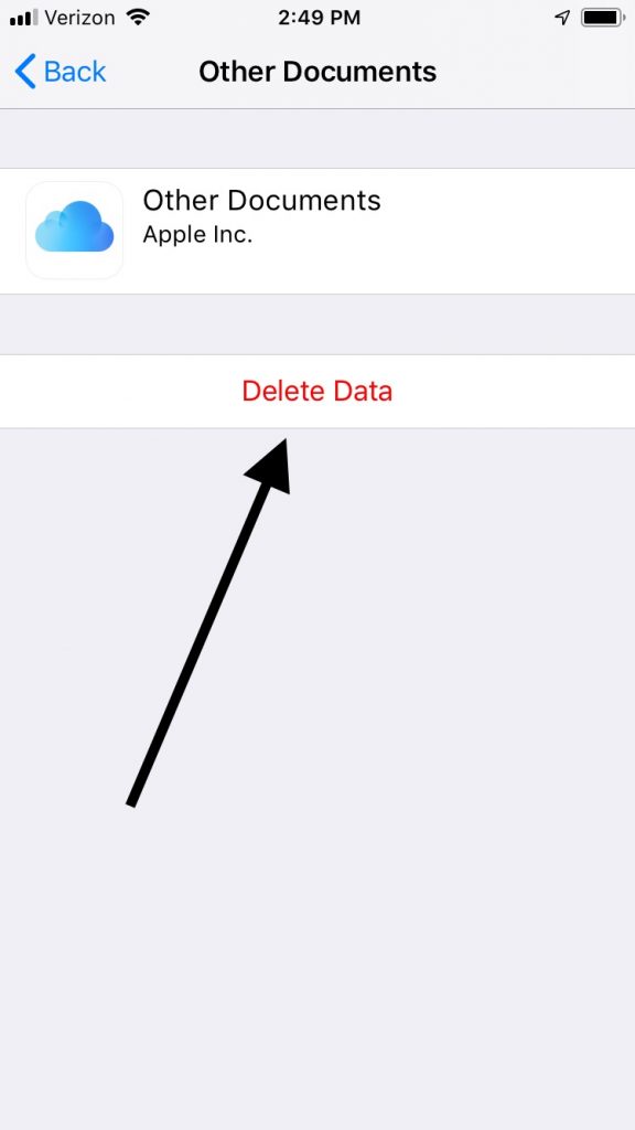 Delete Files if iCloud Storage is Full