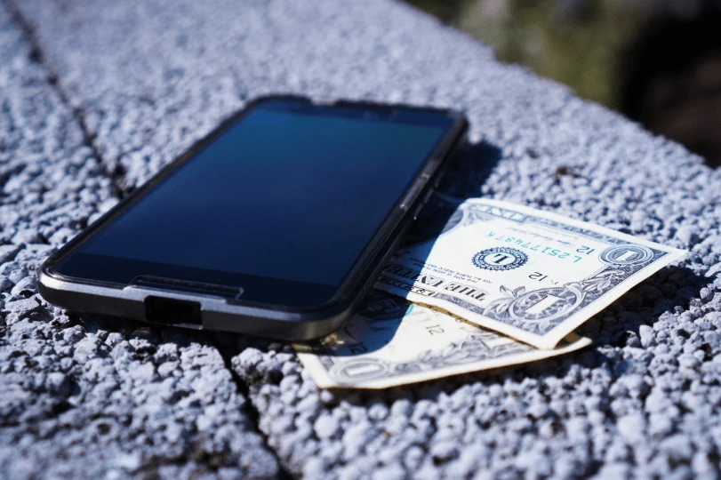 Smartphone for cash