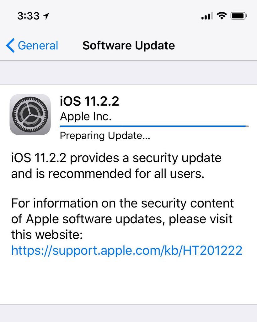 iOS Update for Invalid SIM Card Message