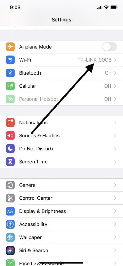 Check Wi-Fi for Facetime Waiting for Activation Message