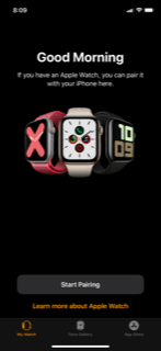 App for Apple Watch Pairing