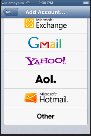 Gmail on iPhone 