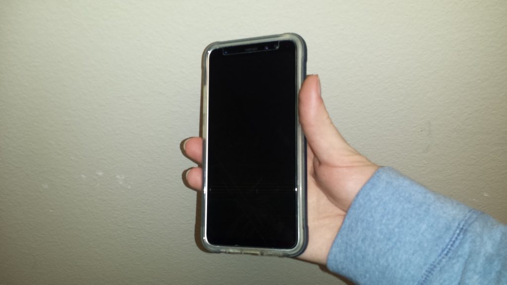 Samsung Galaxy with Black Screen