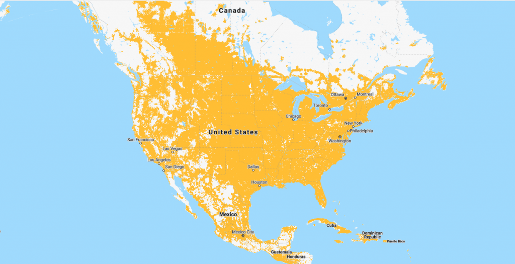 Sprint Coverage Map