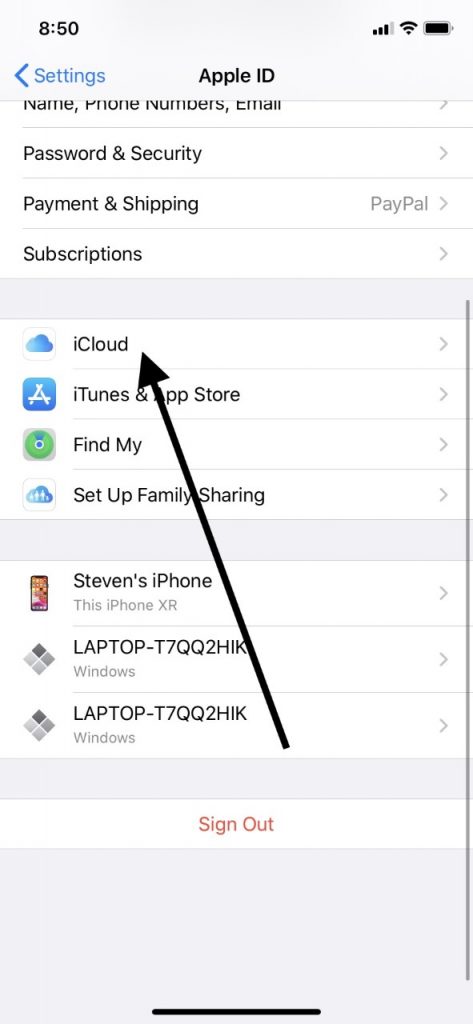 You Can Sign into a Different iCloud Account