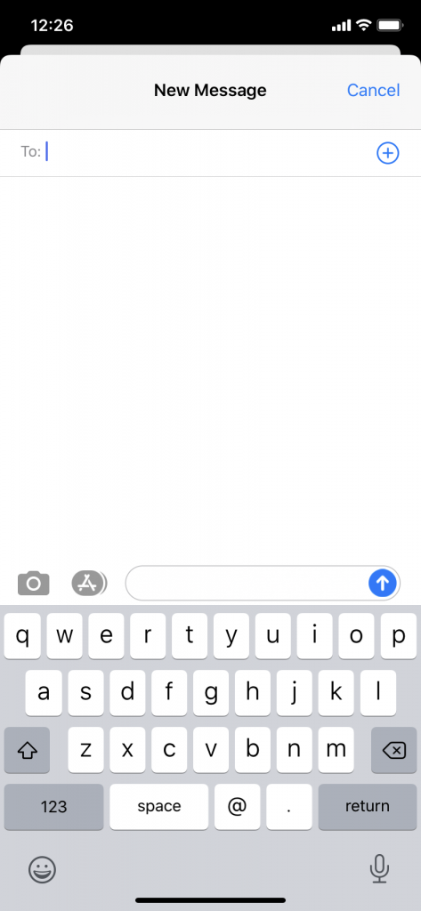  iMessage for Sending Location via iPhone