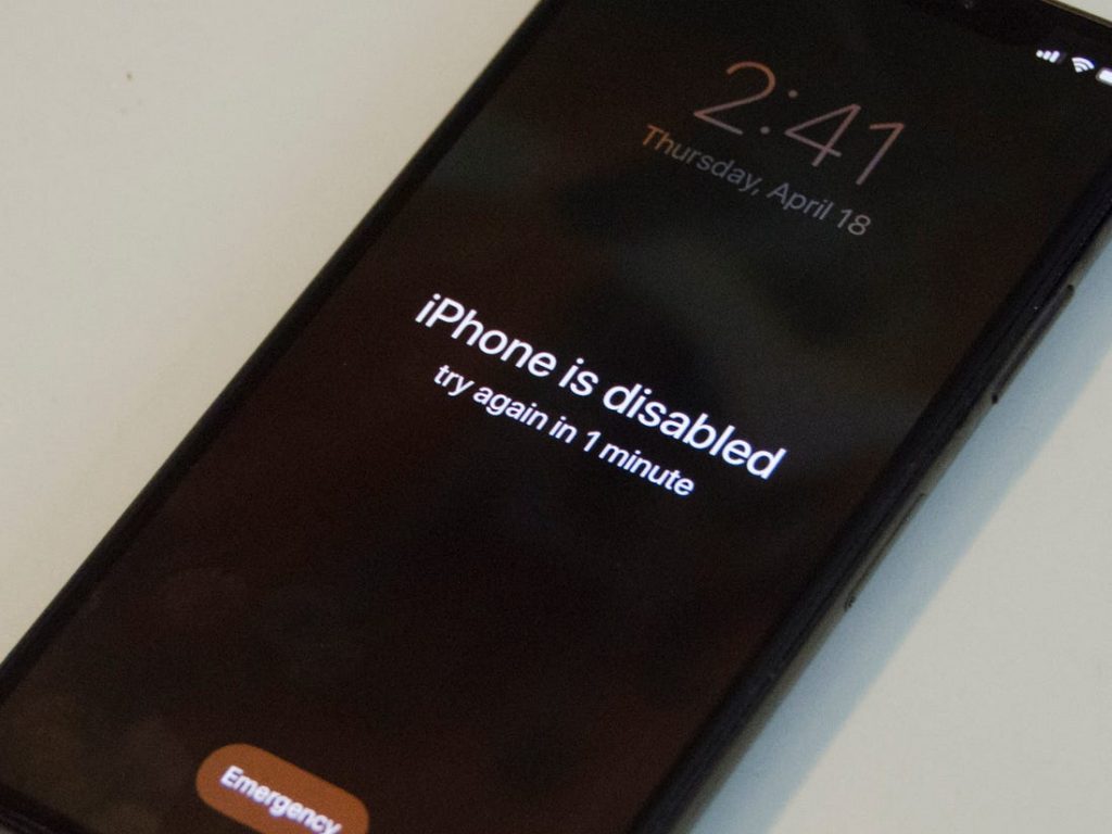 locked out of my iphone 11