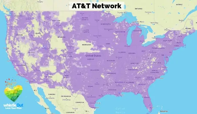 AT&T Coverage Area