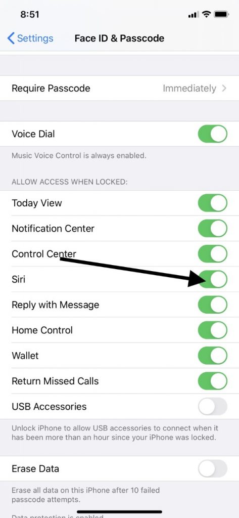 Adjust Settings for Hey Siri Not Working