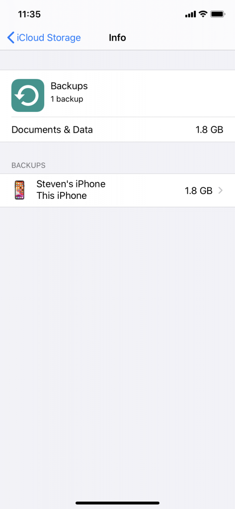 Restoring Your iPhone from an iCloud Backup