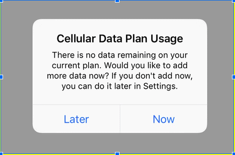 No remaining Data