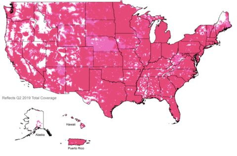 T-Mobile Coverage Map