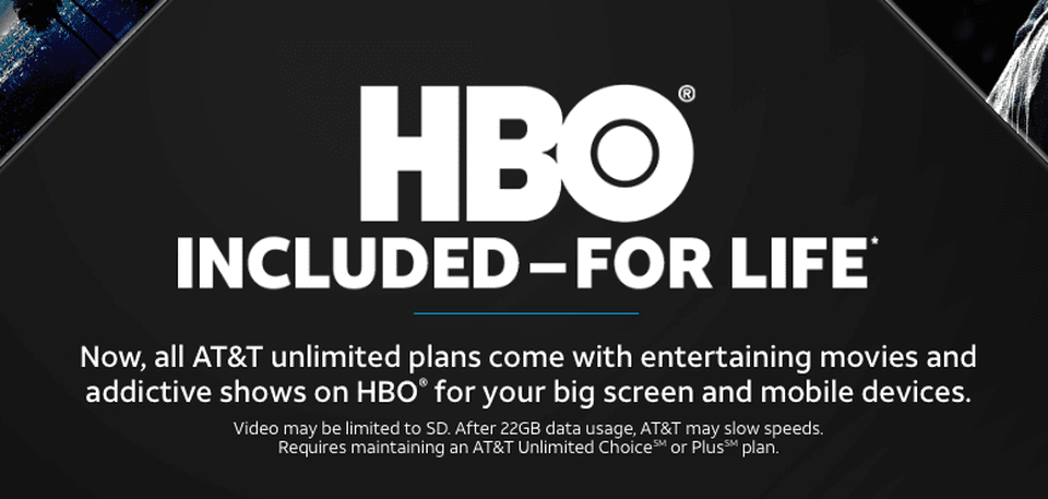 You Can Get HBO with AT&T