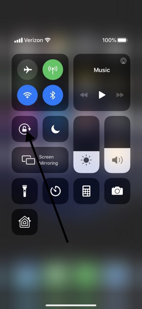 istopmotion rotate iphone to landscape