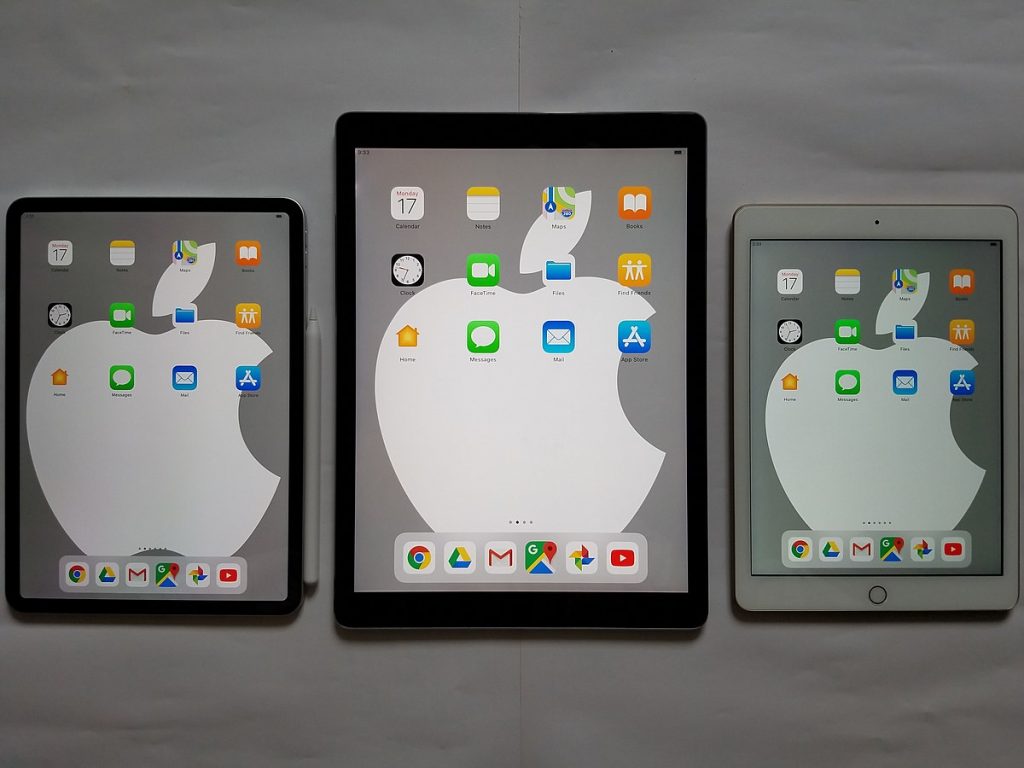 Different iPad Models 