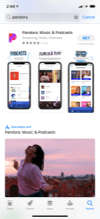 Pandora is Somewhat Like AirPlay
