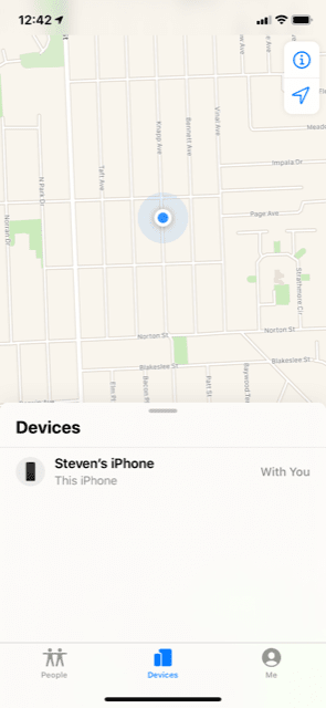 The Find My iPhone Feature