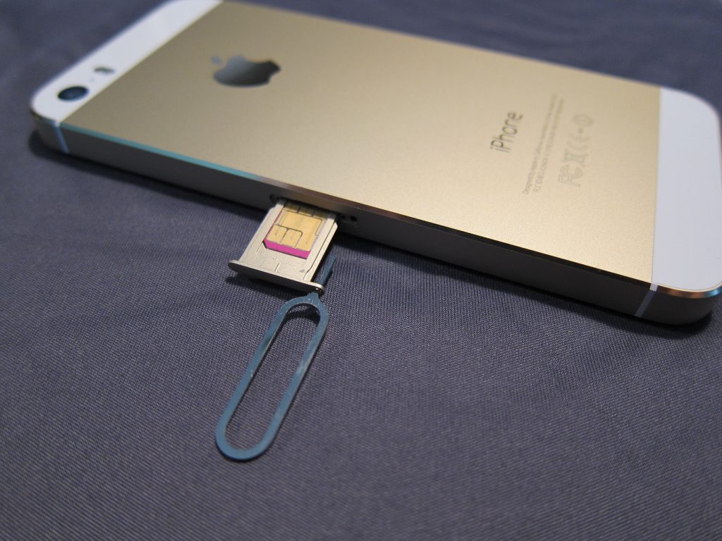 The iPhone SIM Card Tray