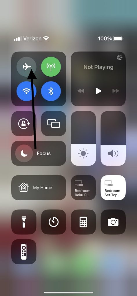 iPhone Airplane Mode
