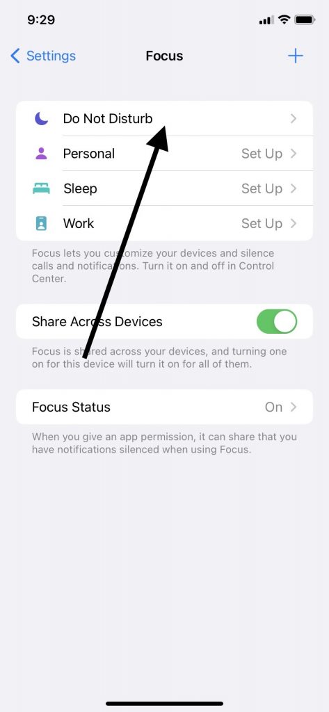Do Not Disturb Mode