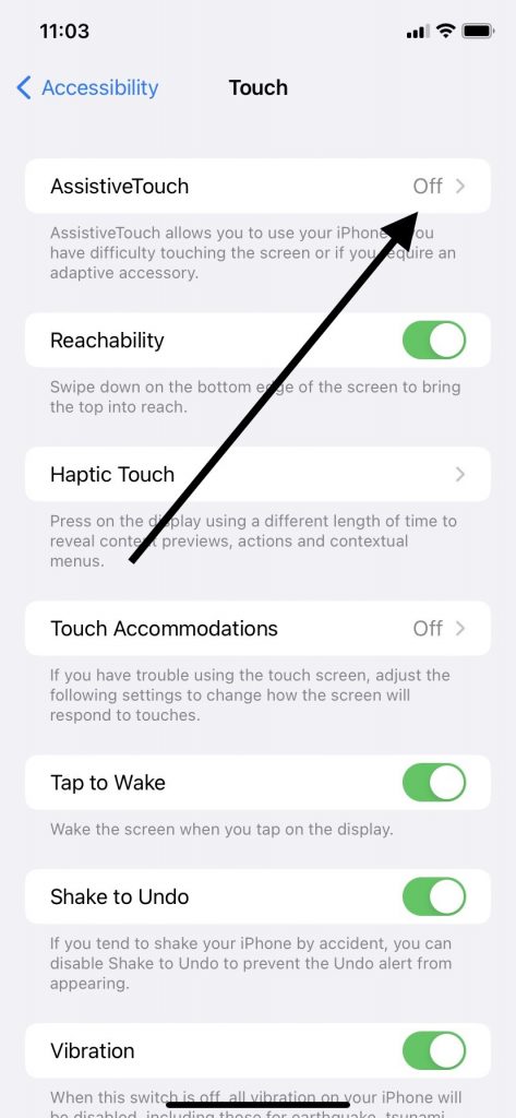 Assistive Touch